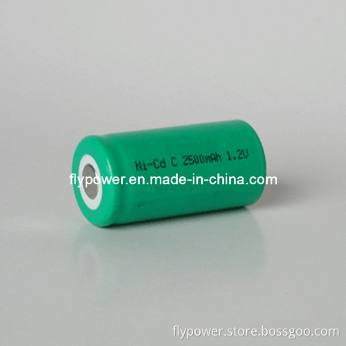 Ni-CD Battery 1.2V C2500mAh Rechargeable Battery (FD-C2500)